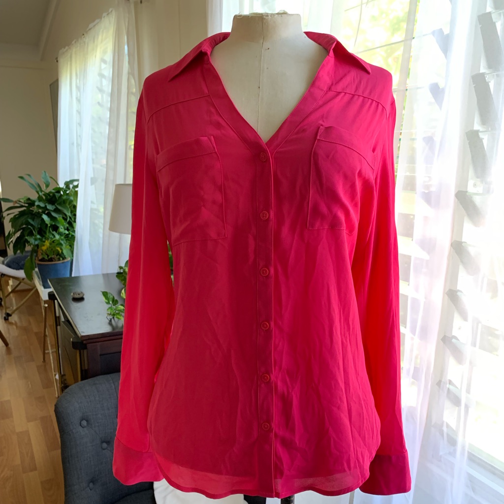 Fuchsia Blouse